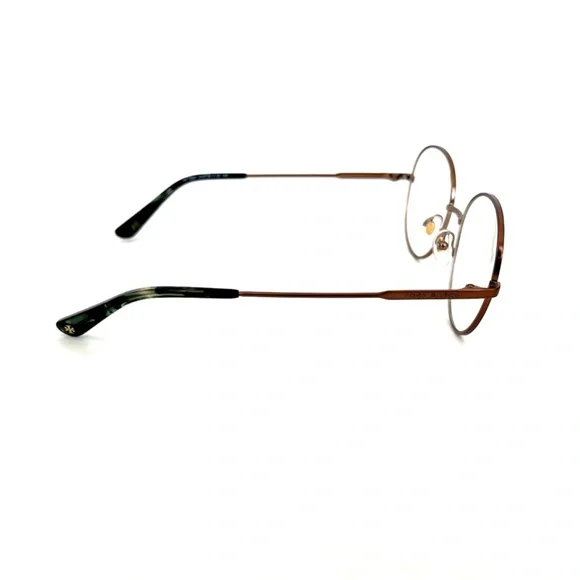 New TORY BURCH Frames Round Metal Glasses TB 1057 3141 51 18 140 Satin Bronze - Picture 6 of 13